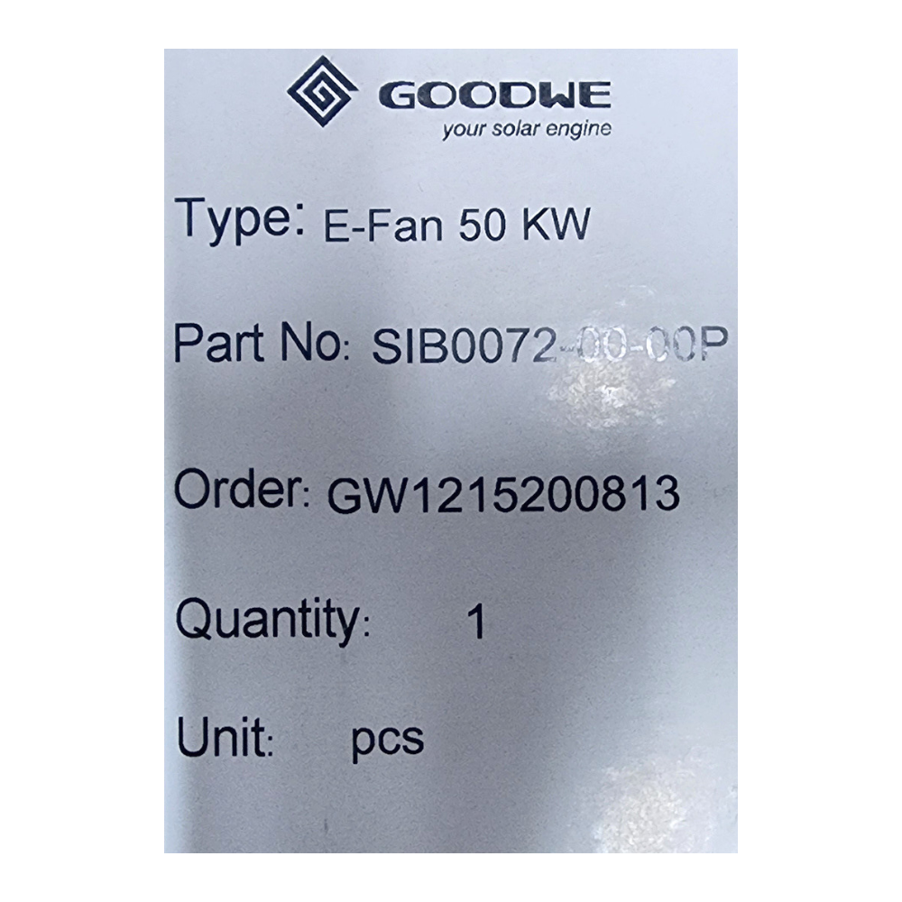 GoodWe E-Fan 50 KW (SIB0072-00-00P) | For 50K-MT Inverter