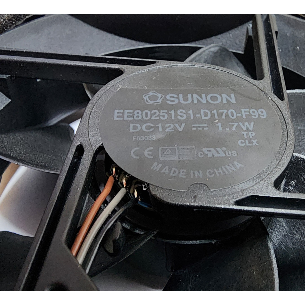 SUNON EE80251S1-D170-F99 / Sleeve Fan for Projector (With Shield)