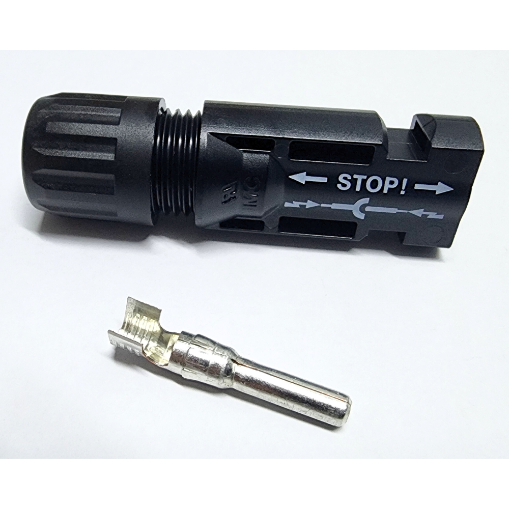 GoodWe MC4 PV Connector: Negative / Male (Cable Side)