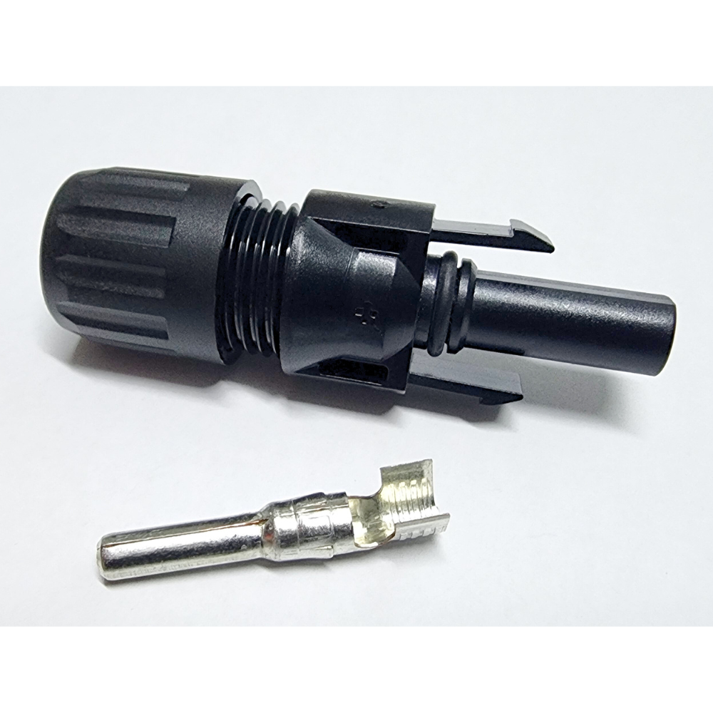 GoodWe MC4 PV Connector: Positive / Female (Cable Side)